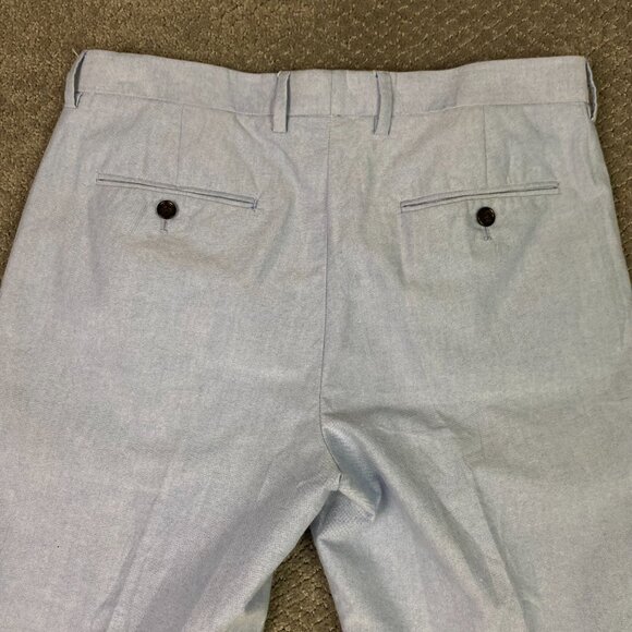 J. CREW Ludlow Slim Pants Men's 34 x 34 Fits 34.5 x 32.5 Light Blue Cotton - Picture 4 of 14